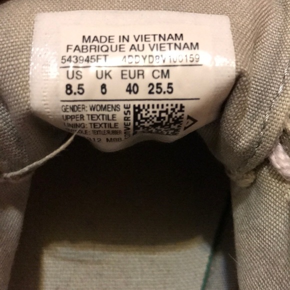 Light Grey Converse - Picture 6 of 7